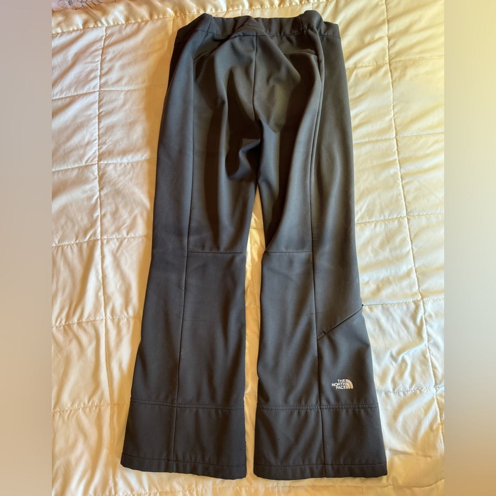 Women's The North Face Apex Softshell Ski Pants Black Charcoal, Size M, Flaws - Picture 7 of 14